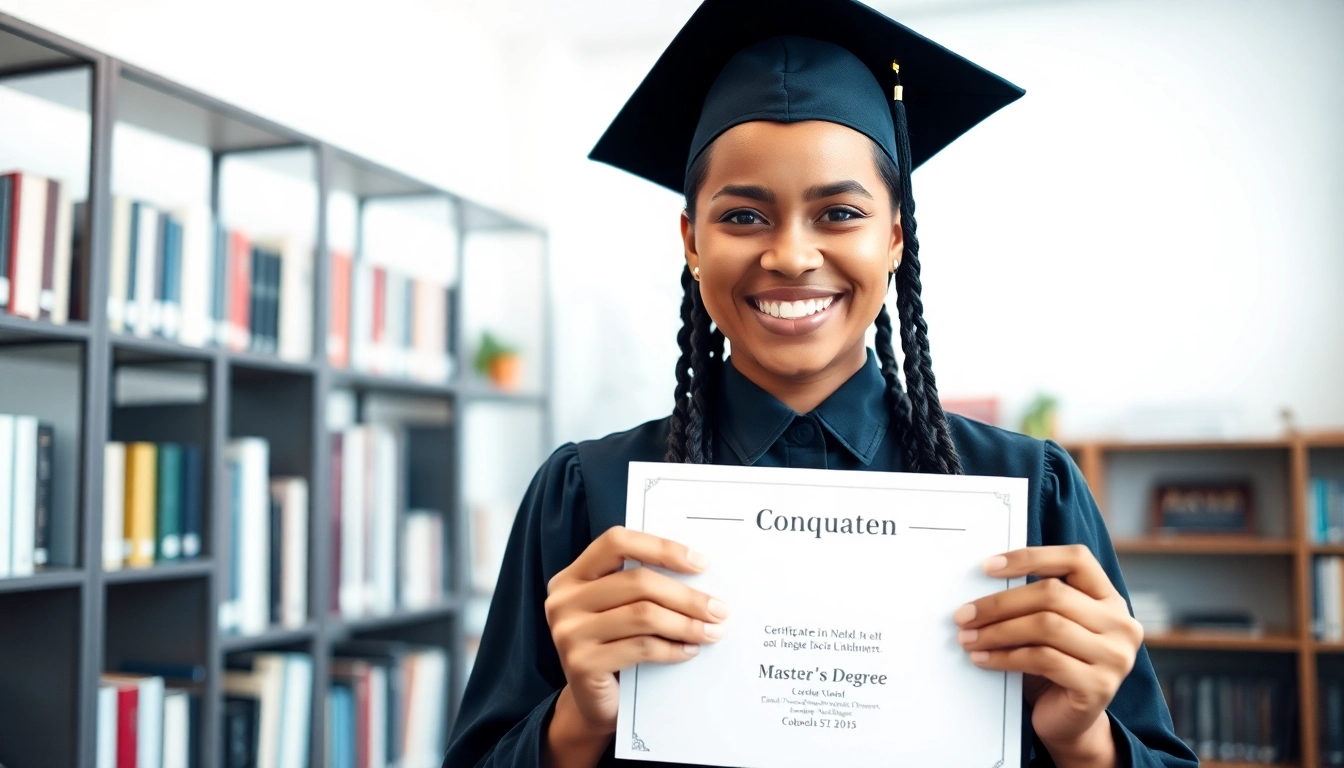 Celebrate your success and buy master degree uk with confidence in a professional setting.