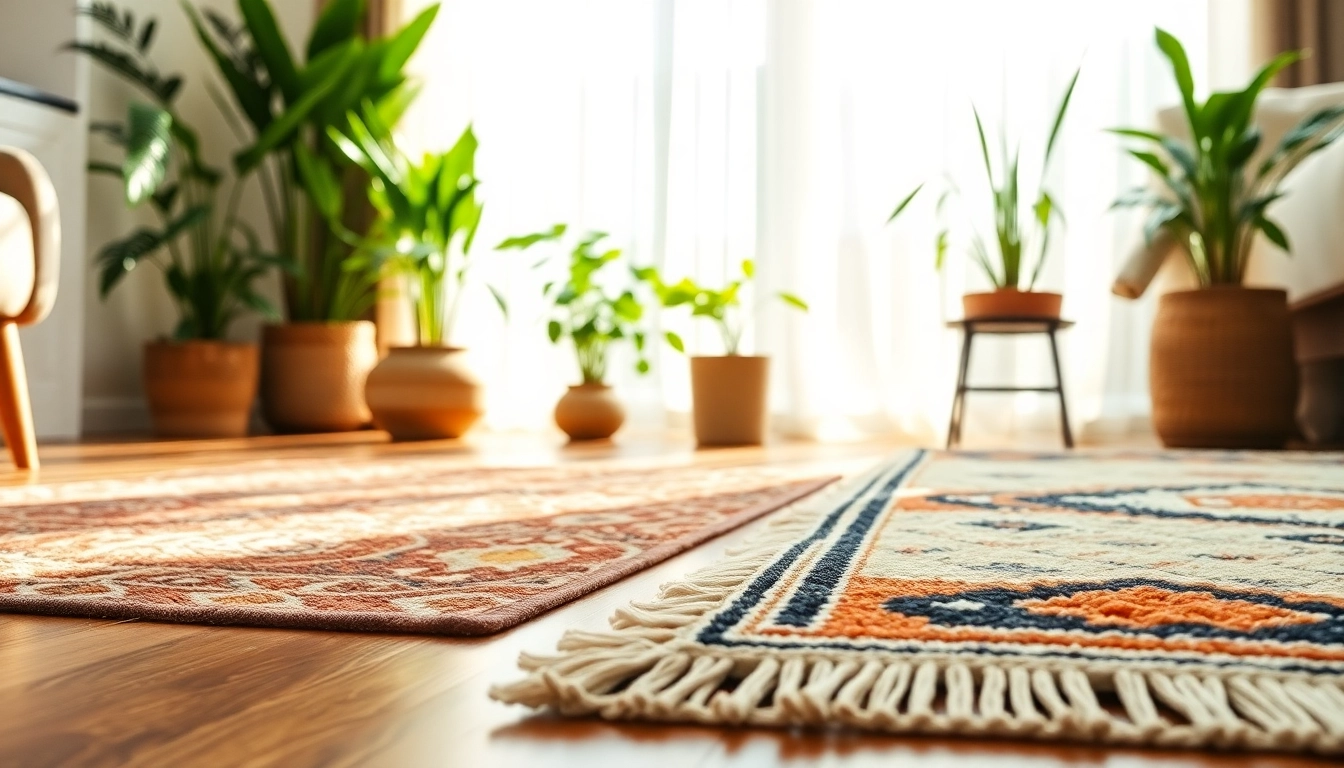 Enhance your space with Boujaad vintage rugs showcasing intricate designs and earthy tones.