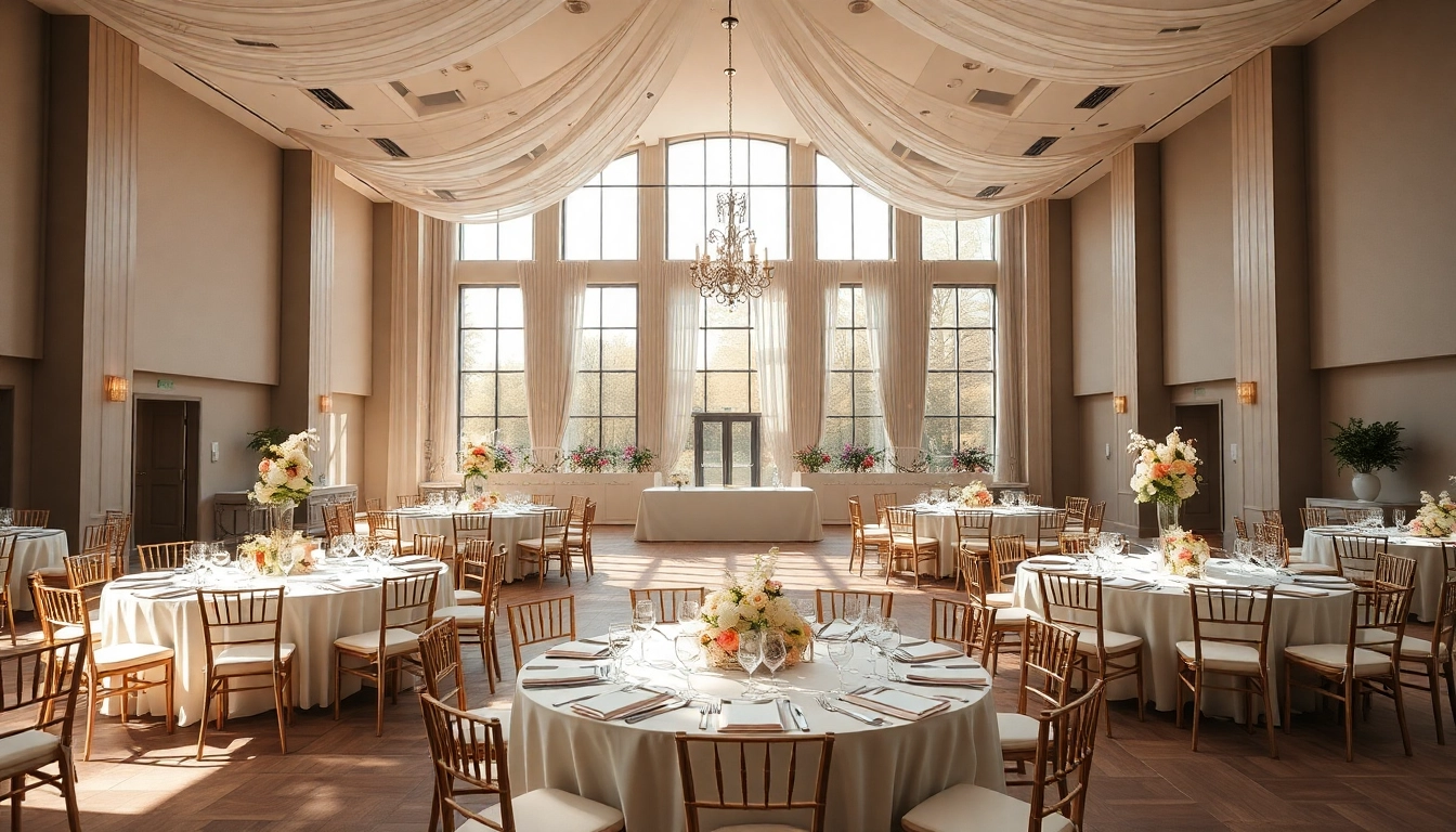 Host unforgettable celebrations at le prestige hall with elegant decor and inviting atmosphere.