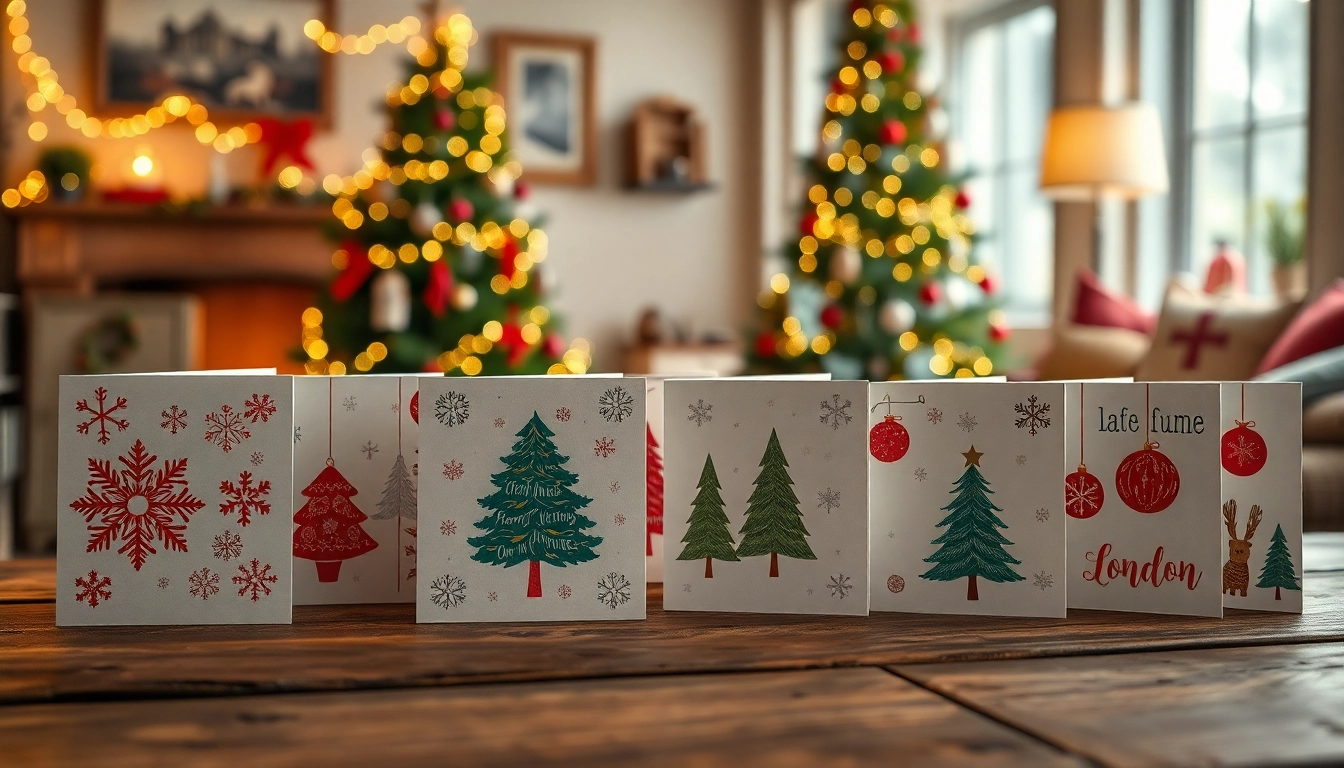 Create personalized local Christmas cards London with festive designs for heartfelt sharing.